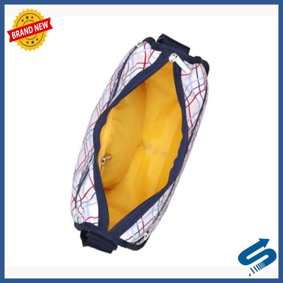 Lightweight Recycled Nylon Hobo Crossbody Bag with Cosmetic Bag - Picture 5 of 5